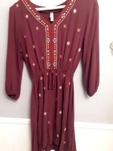 Xhileration mid-length dress, great condition.